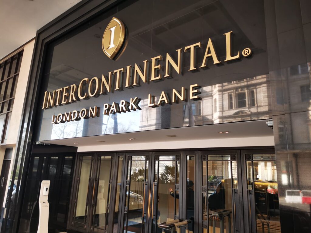 Intercontinental Park Lane Front Building